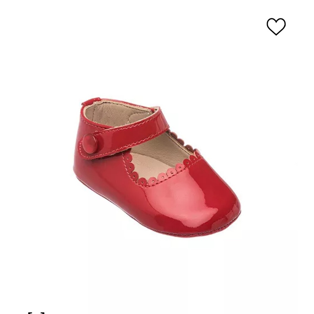 Beautiful newborn crib shoe